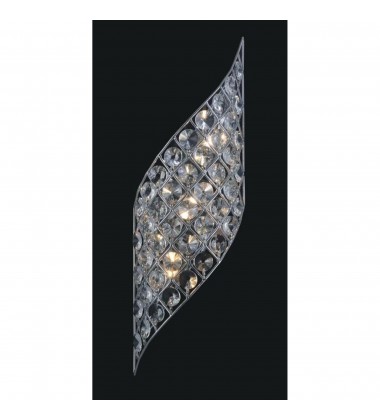  Chique 4 Light Wall Sconce With Chrome Finish (5021W7B-R(C)) - CWI