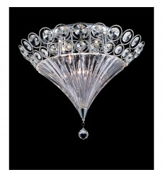  Lina 6 Light Bowl Flush Mount With Chrome Finish (5026C23C) - CWI