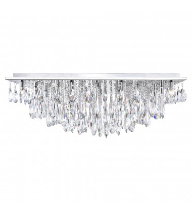  Bianca 13 Light Flush Mount With Chrome Finish (5034C24C-S) - CWI