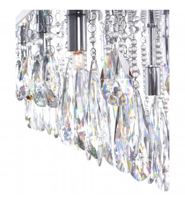  Bianca 13 Light Flush Mount With Chrome Finish (5034C24C-S) - CWI