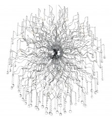  Cherry Blossom 48 Light Chandelier With Chrome Finish (5066P47C) - CWI