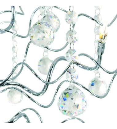 Cherry Blossom 48 Light Chandelier With Chrome Finish (5066P47C) - CWI Cherry Blossom 48 Light Chandelier With Chrome Finish (5066P47C) - CWI