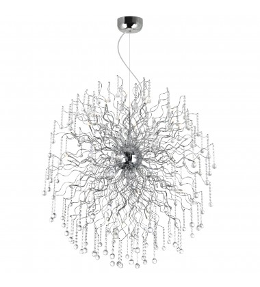 Cherry Blossom 48 Light Chandelier With Chrome Finish (5066P47C) - CWI Cherry Blossom 48 Light Chandelier With Chrome Finish (5066P47C) - CWI