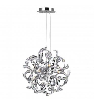  Swivel 18 Light Chandelier With Chrome Finish (5067P29C) - CWI