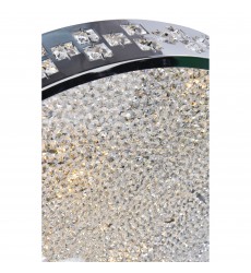  Cinderella 10 Light Down Chandelier With Chrome Finish (5073P26C) - CWI