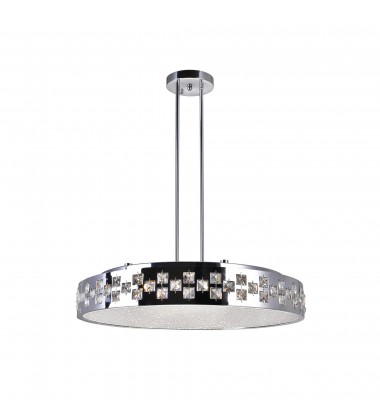 Cinderella 10 Light Down Chandelier With Chrome Finish (5073P26C) - CWI Cinderella 10 Light Down Chandelier With Chrome Finish (5073P26C) - CWI