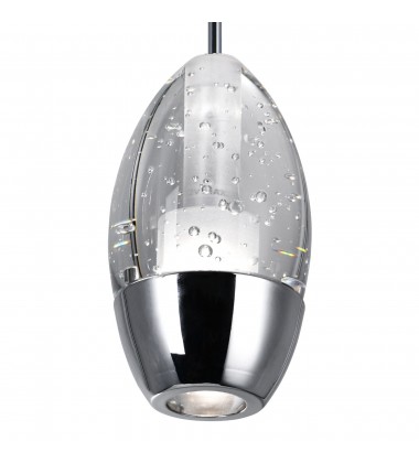  Perrier 3 Light Multi Light Pendant With Chrome Finish (5077P16C-RC) - CWI