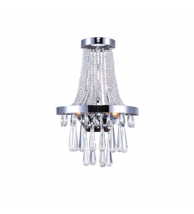  Vast 3 Light Wall Sconce With Chrome Finish (5078W12C) - CWI