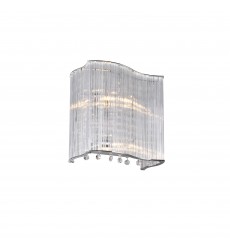  Elsa 2 Light Wall Sconce With Chrome Finish (5320W10C) - CWI