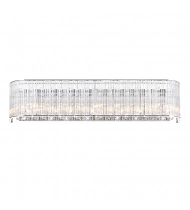 Elsa 4 Light Vanity Light With Chrome Finish (5320W24C) - CWI Elsa 4 Light Vanity Light With Chrome Finish (5320W24C) - CWI