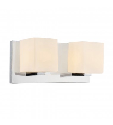  Cristini 2 Light Vanity Light With Satin Nickel Finish (5442W12SN) - CWI