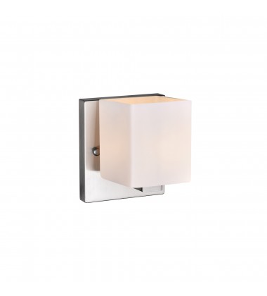  Cristini 1 Light Bathroom Sconce With Satin Nickel Finish (5442W6SN) - CWI