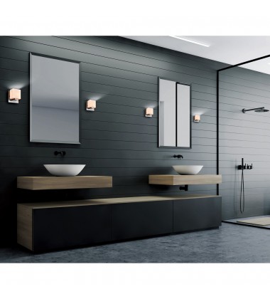  Cristini 1 Light Bathroom Sconce With Satin Nickel Finish (5442W6SN) - CWI