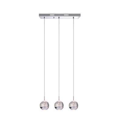  Perrier 3 Light Multi Light Pendant With Chrome Finish (5444P16C-RC) - CWI