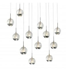  Perrier 12 Light Multi Light Pendant With Chrome Finish (5444P34C-O) - CWI