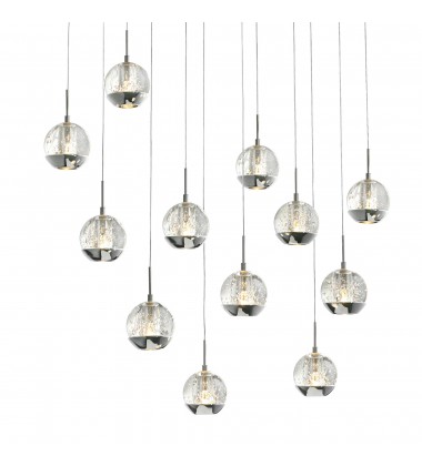  Perrier 12 Light Multi Light Pendant With Chrome Finish (5444P34C-O) - CWI