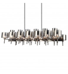 Montoya 26 Light Up Chandelier With Pearl Black Finish (5526P46-26-612) - CWI