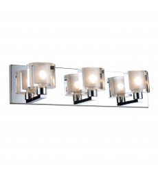  Tina 3 Light Wall Sconce With Chrome Finish (5540W19C-601) - CWI