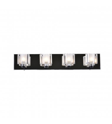  Tina 4 Light Wall Sconce With Chrome Finish (5540W25C-601) - CWI