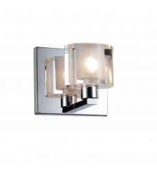  Tina 1 Light Wall Sconce With Chrome Finish (5540W5C-601) - CWI