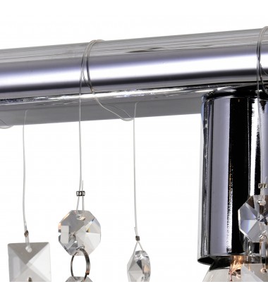  Janine 3 Light Vanity Light With Chrome Finish (5549W18C) - CWI