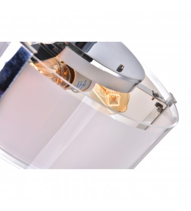 Lucie 3 Light Drum Shade Chandelier With Chrome Finish (5571P14C-R) - CWI Lucie 3 Light Drum Shade Chandelier With Chrome Finish (5571P14C-R) - CWI