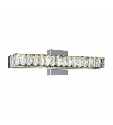 Milan LED Vanity Light With Chrome Finish (5624W16ST) - CWI  Milan LED Vanity Light With Chrome Finish (5624W16ST) - CWI