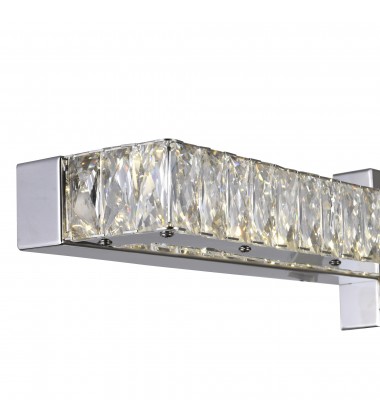 Milan LED Vanity Light With Chrome Finish (5624W24ST) - CWI  Milan LED Vanity Light With Chrome Finish (5624W24ST) - CWI