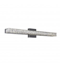 Milan LED Vanity Light With Chrome Finish (5624W32ST) - CWI  Milan LED Vanity Light With Chrome Finish (5624W32ST) - CWI