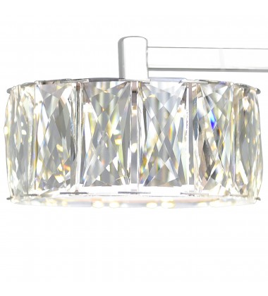 Milan LED Bathroom Sconce With Chrome Finish (5625W5ST) - CWI Milan LED Bathroom Sconce With Chrome Finish (5625W5ST) - CWI