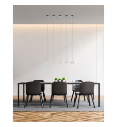 Milan LED Mini Pendant With Chrome Finish (5626P6-1-601) - CWI  Milan LED Mini Pendant With Chrome Finish (5626P6-1-601) - CWI