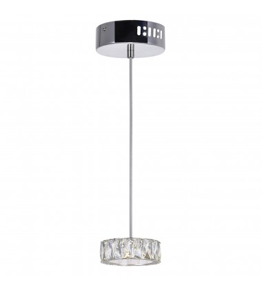 Milan LED Mini Pendant With Chrome Finish (5626P6-1-601) - CWI  Milan LED Mini Pendant With Chrome Finish (5626P6-1-601) - CWI
