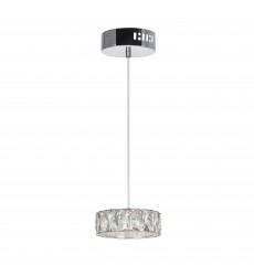 Milan LED Mini Pendant With Chrome Finish (5626P6-1-601) - CWI  Milan LED Mini Pendant With Chrome Finish (5626P6-1-601) - CWI