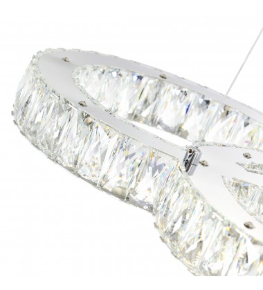  Milan LED Chandelier With Chrome Finish (5629P33ST-O) - CWI