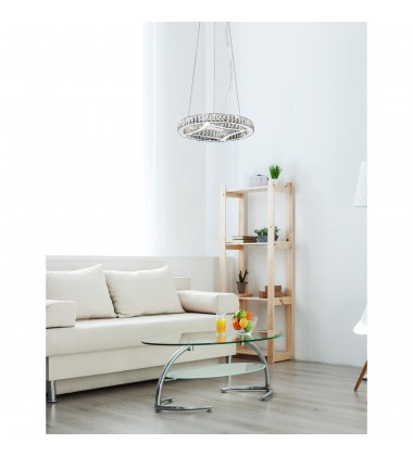  Beyond LED Chandelier With Chrome Finish (5634P20ST-R) - CWI