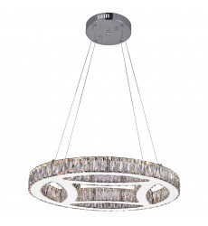  Beyond LED Chandelier With Chrome Finish (5634P20ST-R) - CWI