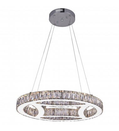  Beyond LED Chandelier With Chrome Finish (5634P20ST-R) - CWI