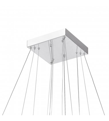 Florence LED Chandelier With Chrome Finish (5635P21ST-3S (Clear)) - CWI  Florence LED Chandelier With Chrome Finish (5635P21ST-3S (Clear)) - CWI