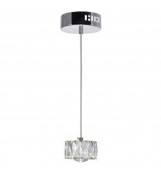 Milan LED Mini Pendant With Chrome Finish (5636P4-1-601) - CWI  Milan LED Mini Pendant With Chrome Finish (5636P4-1-601) - CWI