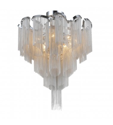  Daisy 13 Light Flush Mount With Chrome Finish (5650C24C) - CWI