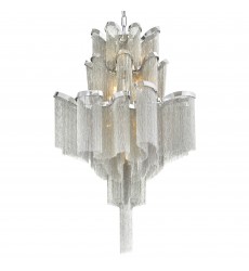  Daisy 16 Light Down Chandelier With Chrome Finish (5650P24C-12L) - CWI