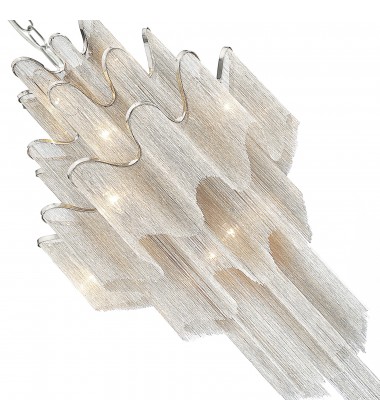  Daisy 17 Light Down Chandelier With Chrome Finish (5650P32C) - CWI