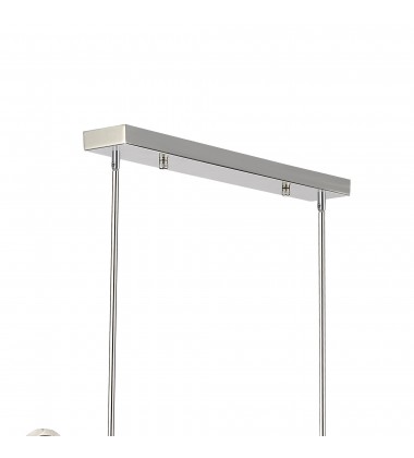  Daisy 7 Light Down Chandelier With Chrome Finish (5650P47C) - CWI