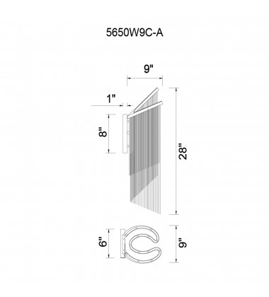 Daisy 2 Light Wall Sconce With Chrome Finish (5650W9C-A) - CWI Daisy 2 Light Wall Sconce With Chrome Finish (5650W9C-A) - CWI