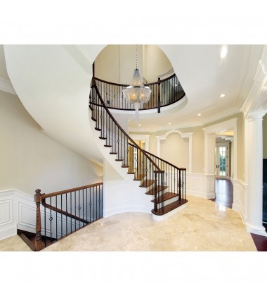  Enchanted 6 Light Down Chandelier With Chrome Finish (5653P20C) - CWI