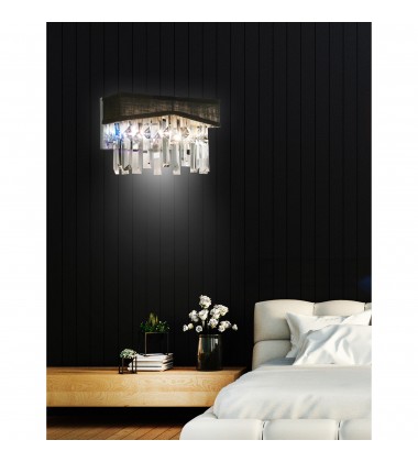  Havely 2 Light Wall Sconce With Chrome Finish (5674W10C-B) - CWI