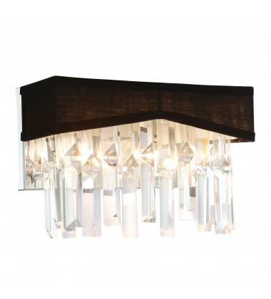  Havely 2 Light Wall Sconce With Chrome Finish (5674W10C-B) - CWI