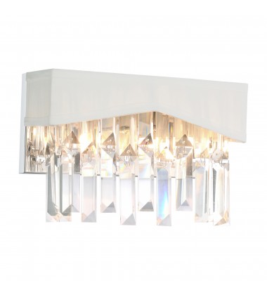  Havely 2 Light Wall Sconce With Chrome Finish (5674W10C-W) - CWI