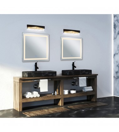  Havely 4 Light Wall Sconce With Chrome Finish (5674W24C-B) - CWI