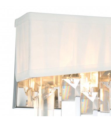  Havely 4 Light Wall Sconce With Chrome Finish (5674W24C-W) - CWI